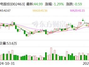 沪电股份业绩快报：2024年净利润同比增长71%