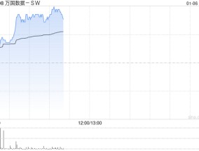 万国数据-SW早盘涨超4% 机构料数据中心有望加速建设整合